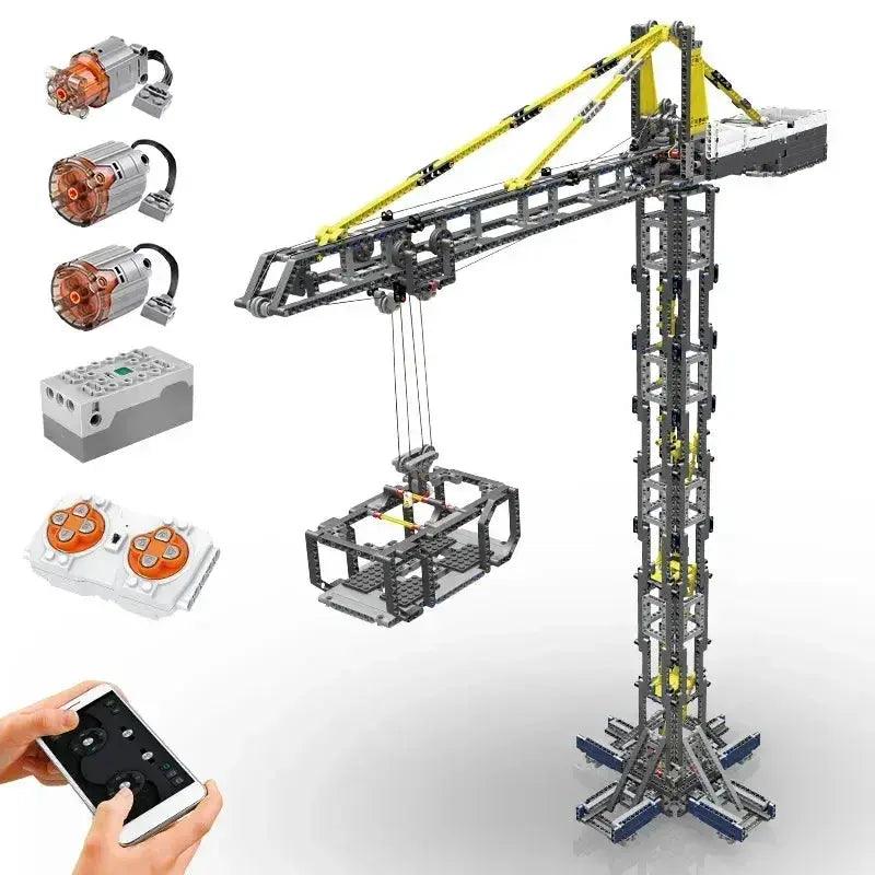  Lego Compatible Crane Building Set With Remote Control -  ToylandEU™