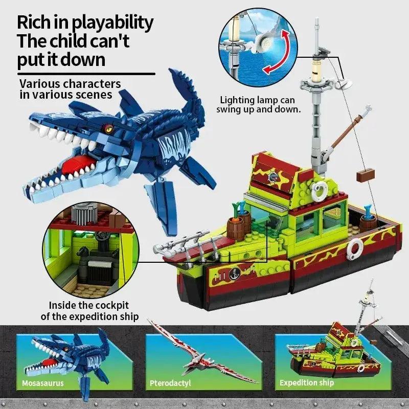  MOC LEGO Compatible Dinosaur Building Blocks Set For Kids -  ToylandEU™