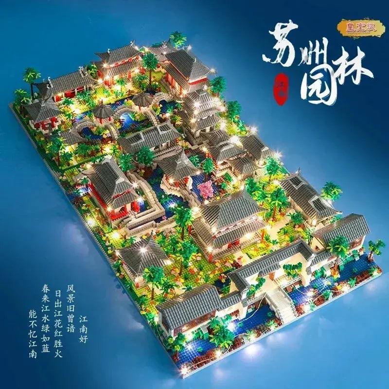  Lego Compatible Led Light Ancient Pavilion Building Toy -  ToylandEU™
