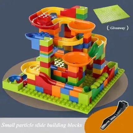  Lego Compatible Marble Run Puzzle Block Kit Educational -  ToylandEU™