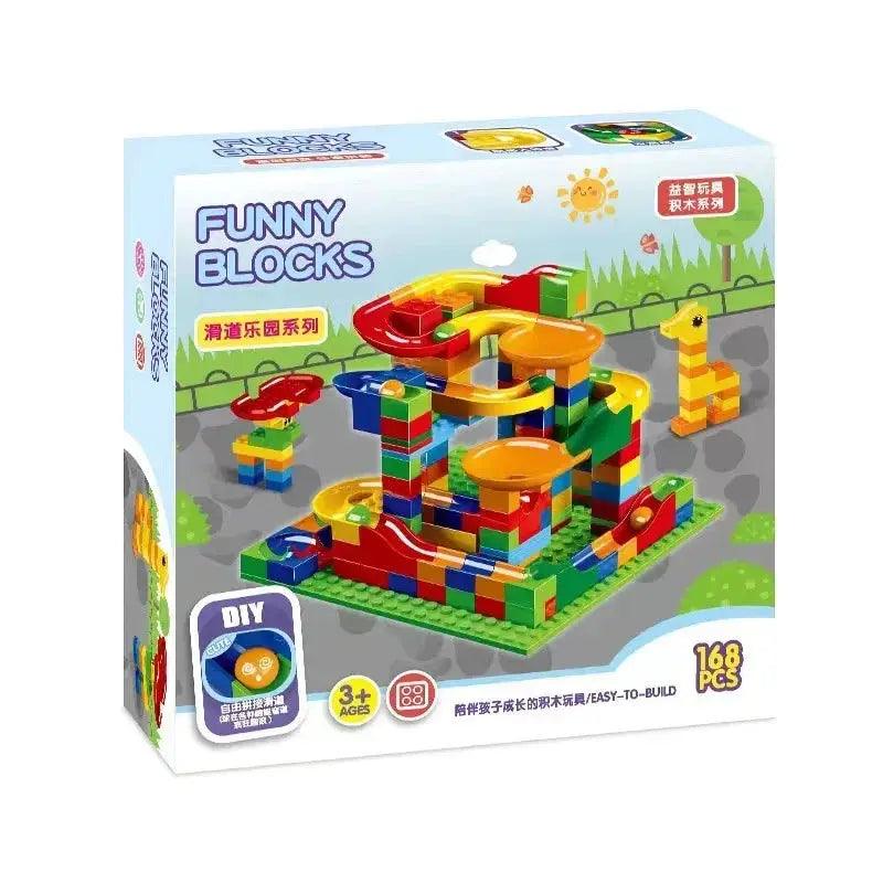  Lego Compatible Marble Run Puzzle Block Kit Educational -  ToylandEU™