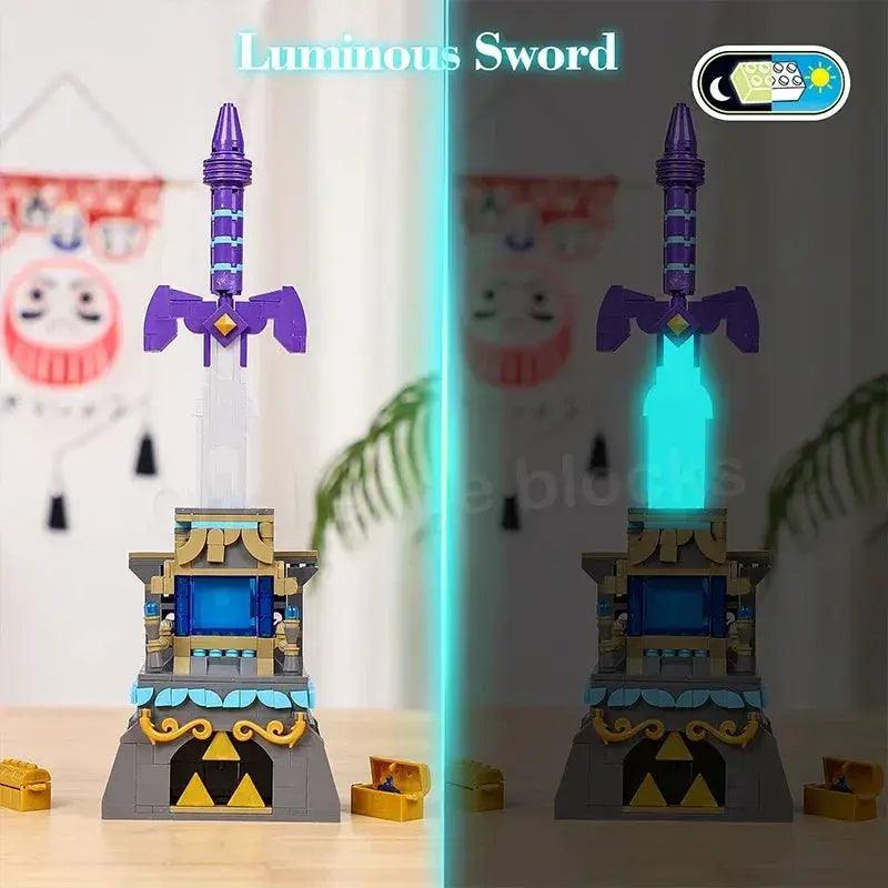  Master Sword Luminous Lego Compatible Building Kit -  ToylandEU™