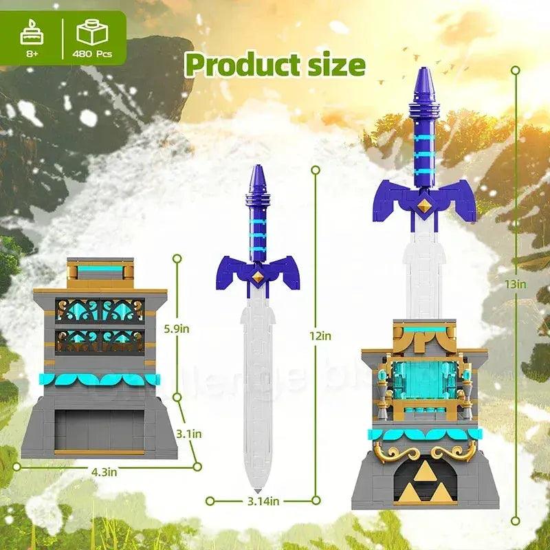  Master Sword Luminous Lego Compatible Building Kit -  ToylandEU™