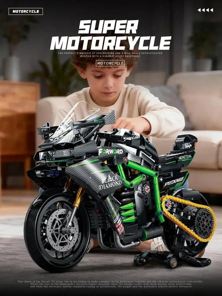  Motorcycle Building Blocks H5 Plus M1000rr Lego Compatible -  ToylandEU™