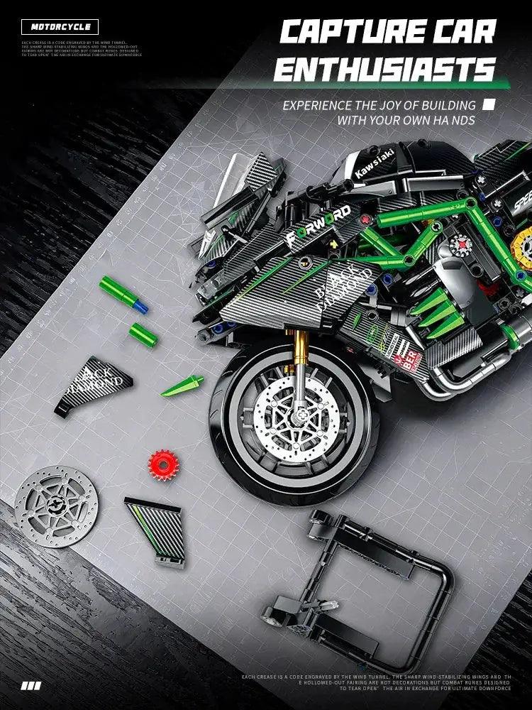  Motorcycle Building Blocks H5 Plus M1000rr Lego Compatible -  ToylandEU™