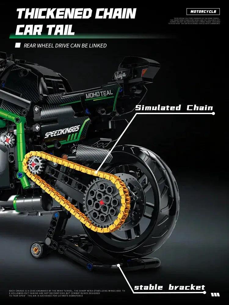  Motorcycle Building Blocks H5 Plus M1000rr Lego Compatible -  ToylandEU™