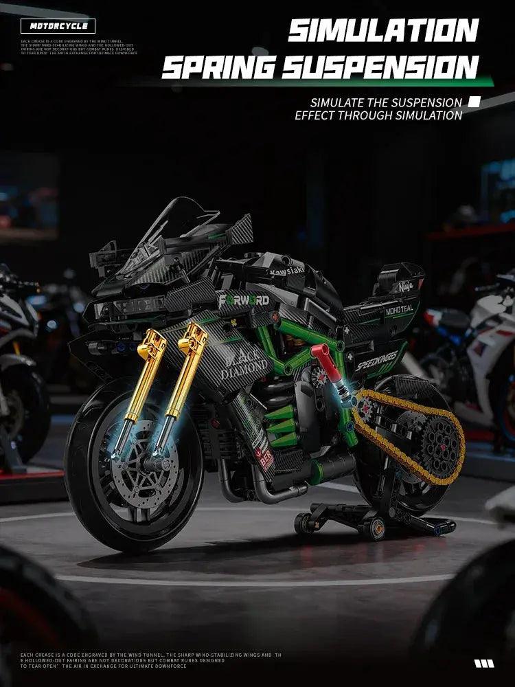 Motorcycle Building Blocks H5 Plus M1000rr Lego Compatible -  ToylandEU™