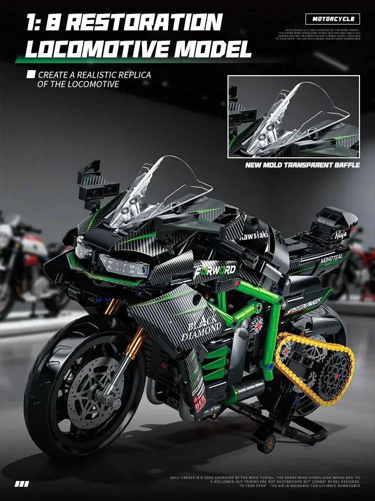  Motorcycle Building Blocks H5 Plus M1000rr Lego Compatible -  ToylandEU™