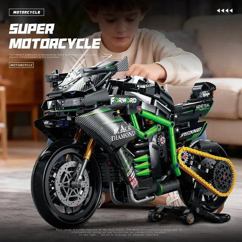  Motorcycle Building Blocks H5 Plus M1000rr Lego Compatible -  ToylandEU™