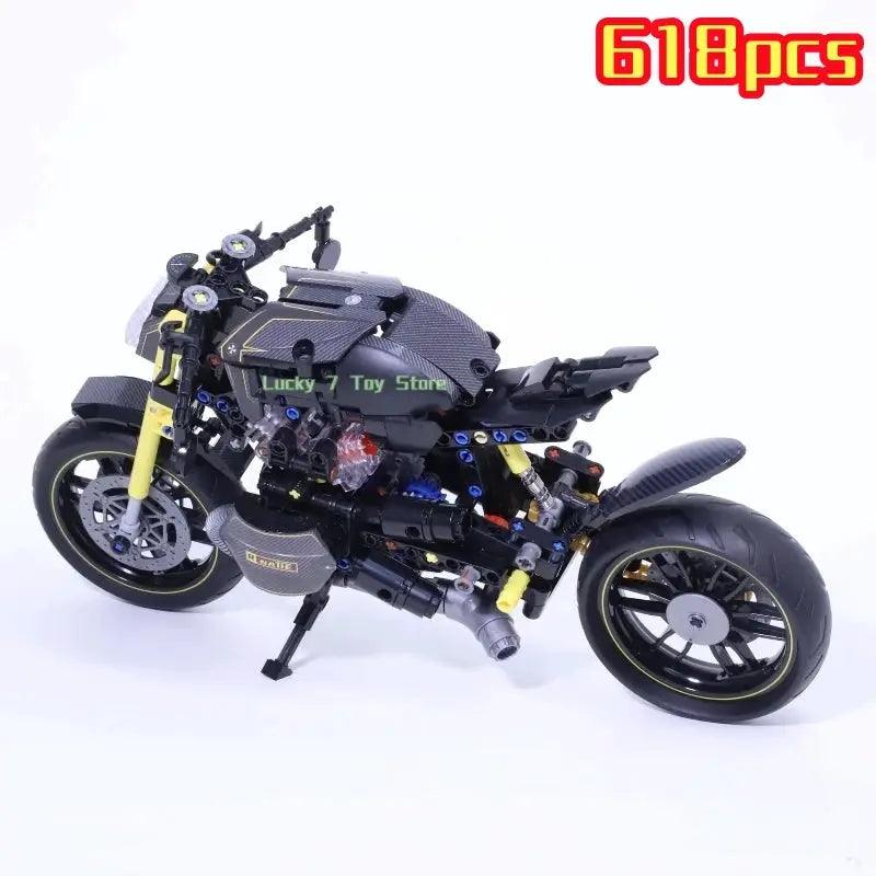  Motorcycle Building Blocks Set Lego Compatible Racing Model -  ToylandEU™