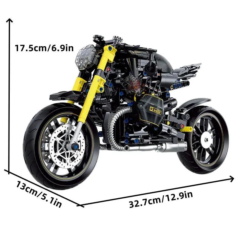  Motorcycle Building Blocks Set Lego Compatible Racing Model -  ToylandEU™