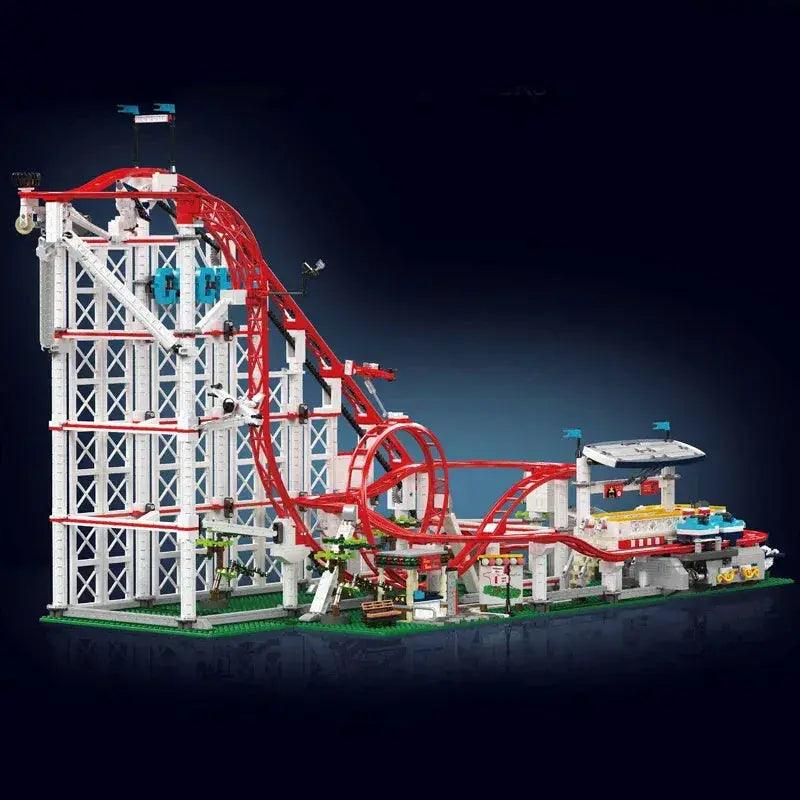 Motorized Roller Coaster Building Blocks Set Lego Compatible -  ToylandEU™