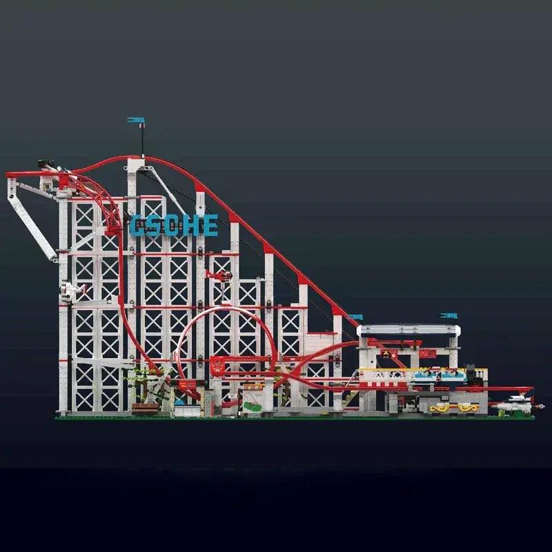  Motorized Roller Coaster Building Blocks Set Lego Compatible -  ToylandEU™