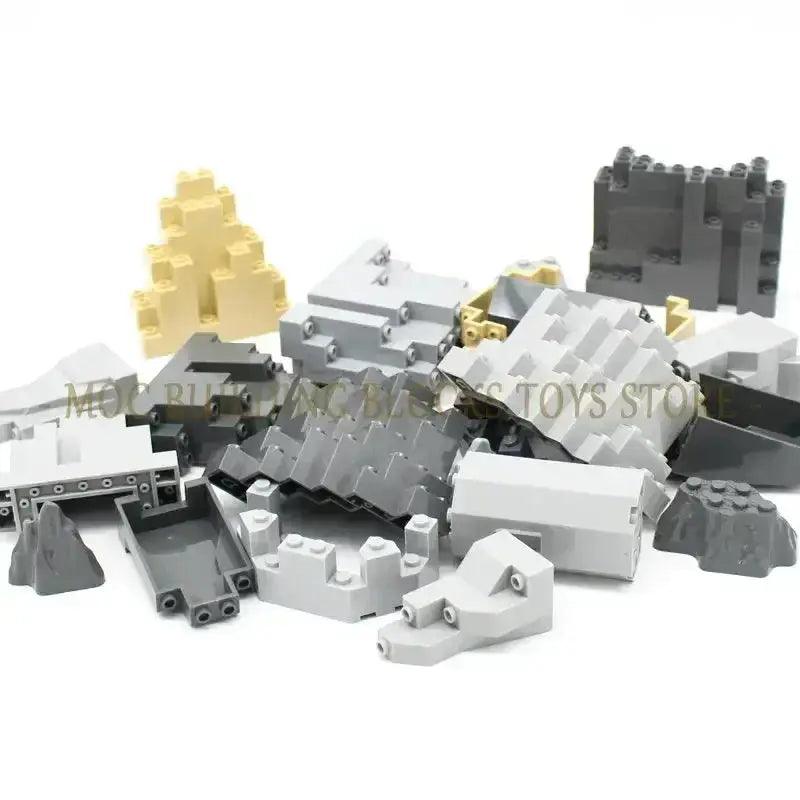  MOC MOC Lego Compatible Building Blocks Mountain Rampart Set -  ToylandEU™