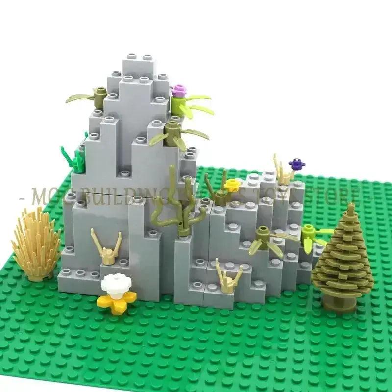  MOC MOC Lego Compatible Building Blocks Mountain Rampart Set -  ToylandEU™