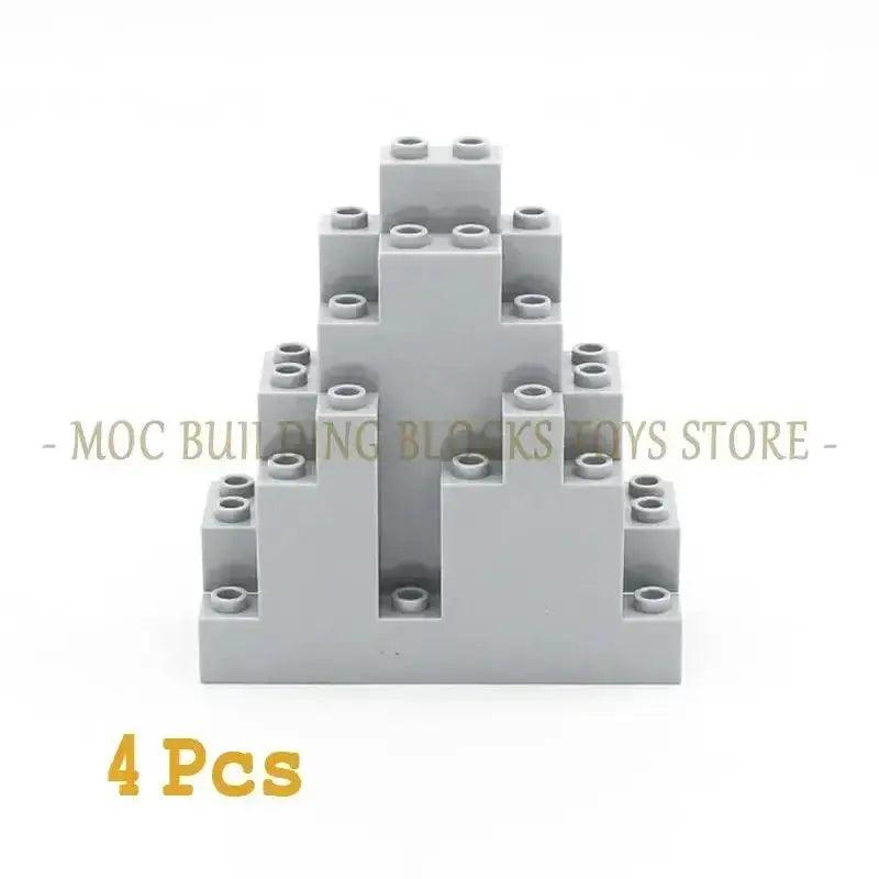  MOC MOC Lego Compatible Building Blocks Mountain Rampart Set -  ToylandEU™