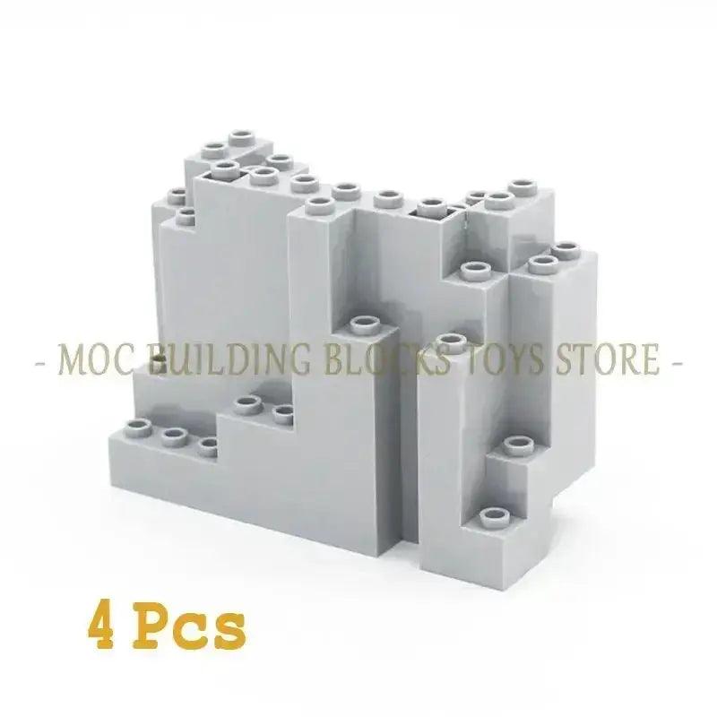  MOC MOC Lego Compatible Building Blocks Mountain Rampart Set -  ToylandEU™