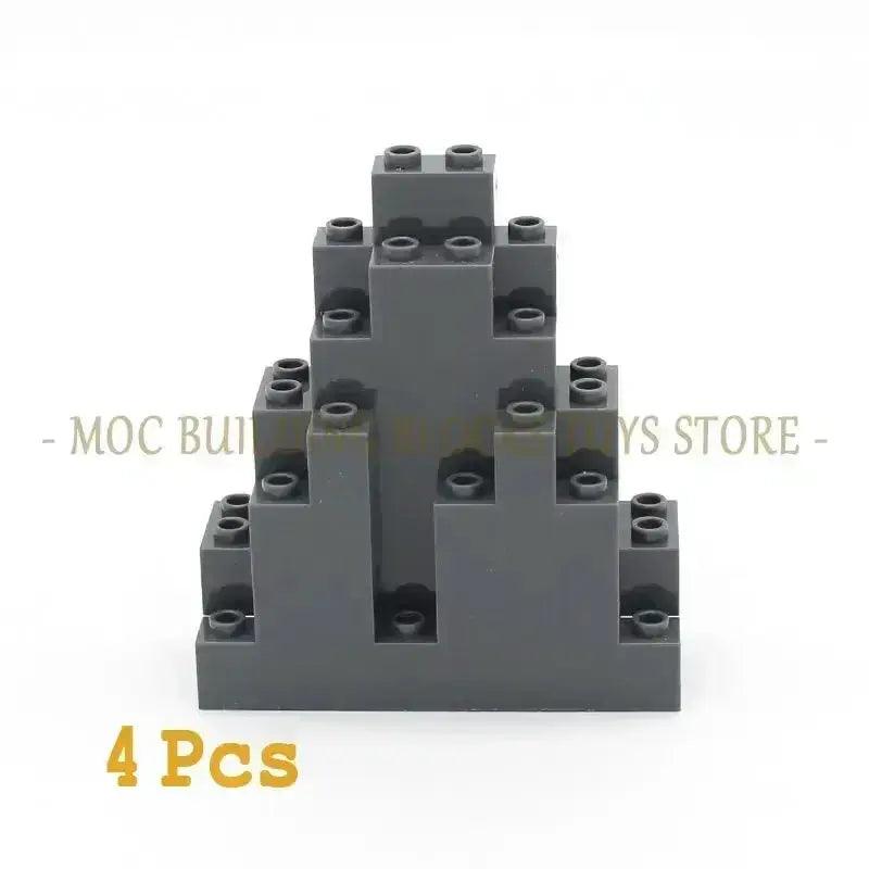  MOC MOC Lego Compatible Building Blocks Mountain Rampart Set -  ToylandEU™