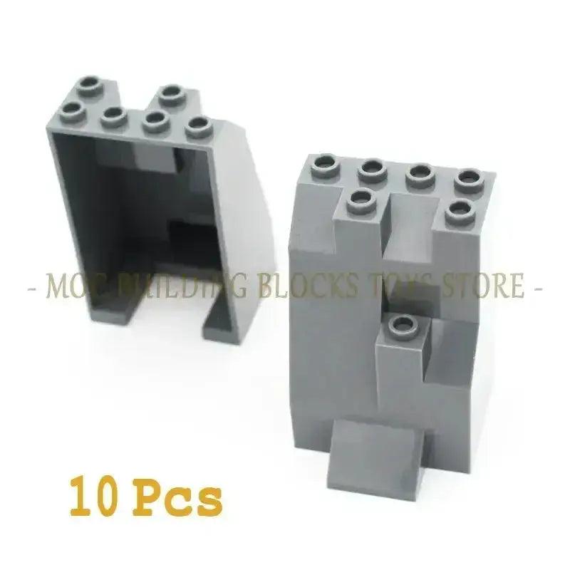  MOC MOC Lego Compatible Building Blocks Mountain Rampart Set -  ToylandEU™