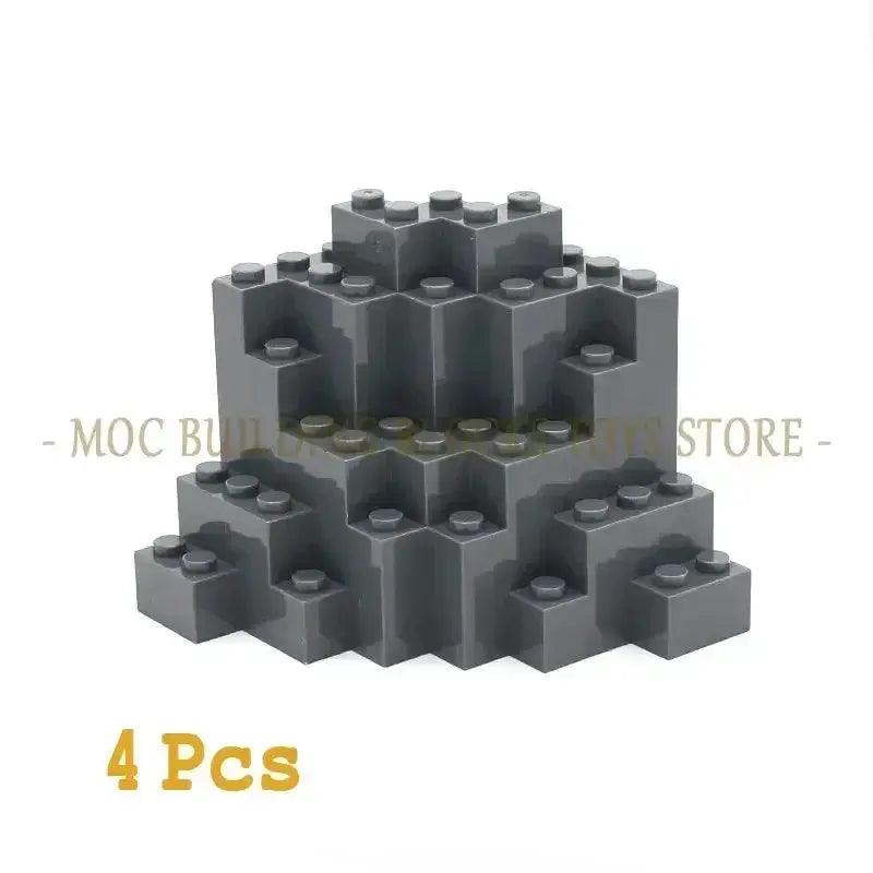  MOC MOC Lego Compatible Building Blocks Mountain Rampart Set -  ToylandEU™