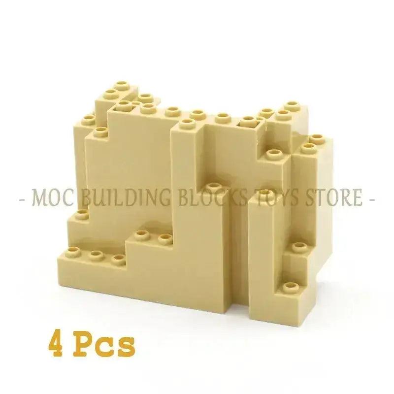  MOC MOC Lego Compatible Building Blocks Mountain Rampart Set -  ToylandEU™