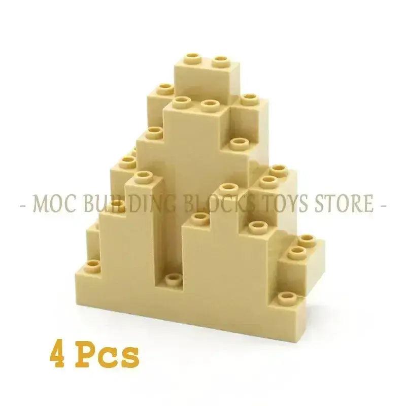  MOC MOC Lego Compatible Building Blocks Mountain Rampart Set -  ToylandEU™