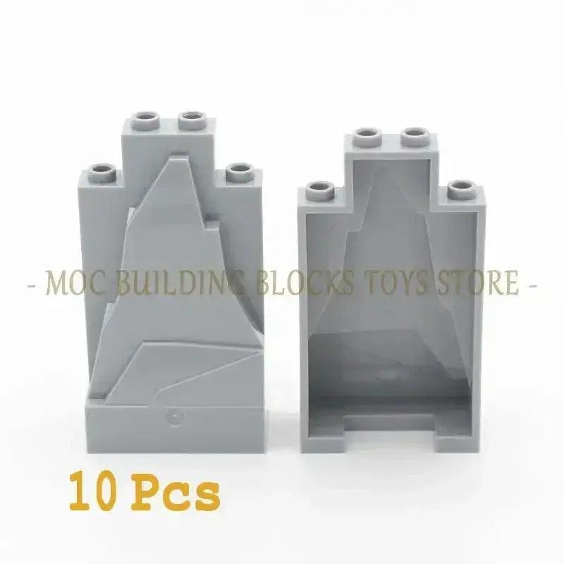  MOC MOC Lego Compatible Building Blocks Mountain Rampart Set -  ToylandEU™