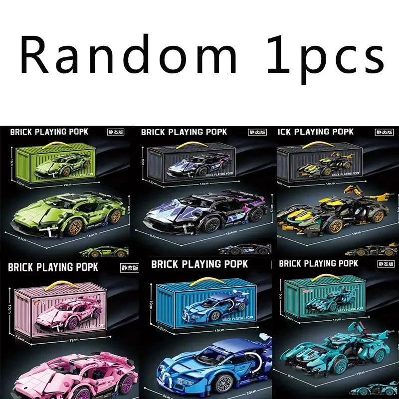  Lego Compatible Building Blocks Creative Racing Car Kit -  ToylandEU™