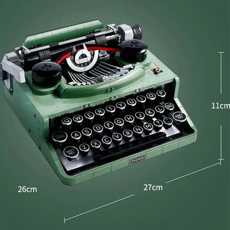  Lego Compatible Retro Typewriter Building Blocks Set -  ToylandEU™