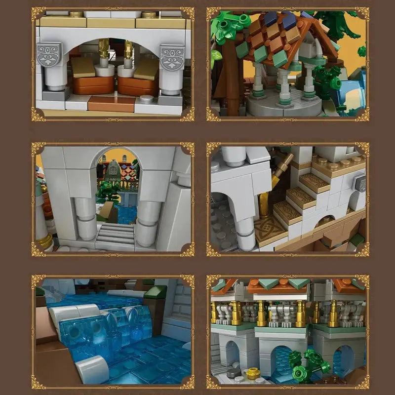  Rivendell Medieval Castle Building Set Lego Compatible -  ToylandEU™