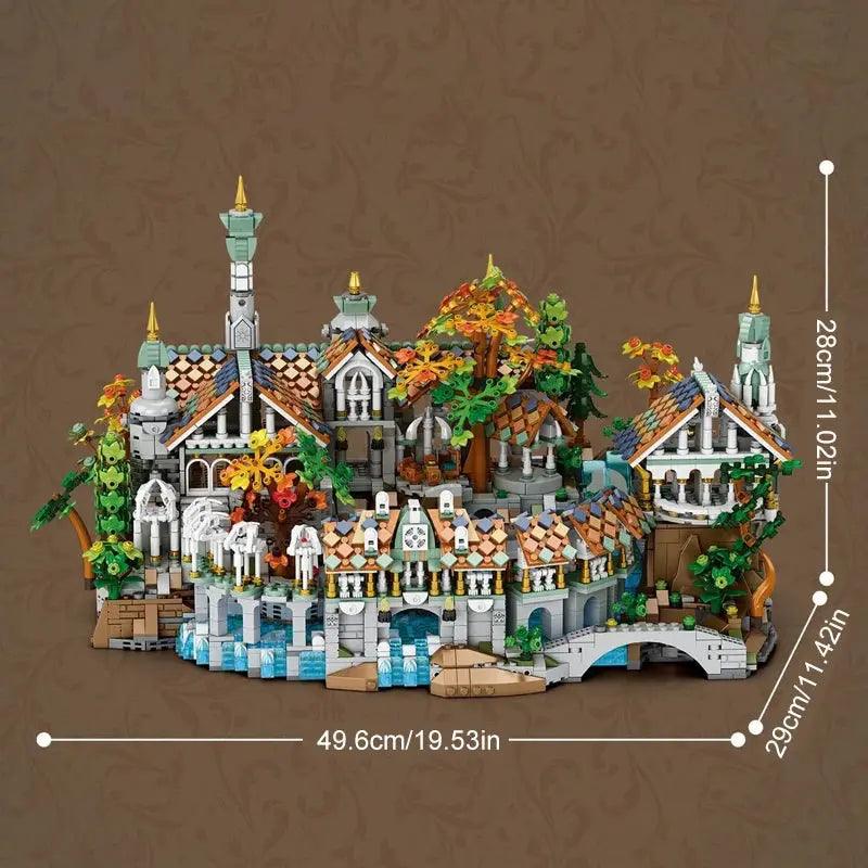  Rivendell Medieval Castle Building Set Lego Compatible -  ToylandEU™