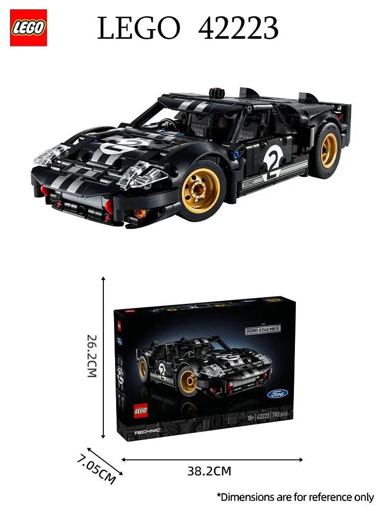  LEGO Technic Ford GT40 MKII Racing Car Set Realistic -  ToylandEU™