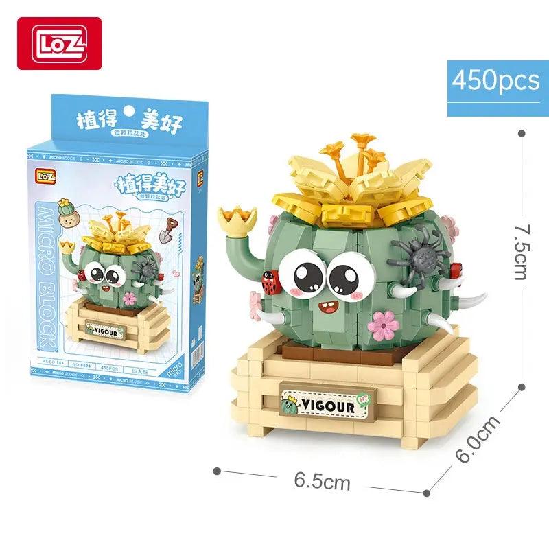  LOZ Plant Series Mini Block Set Roses Sunflowers Gift -  ToylandEU™