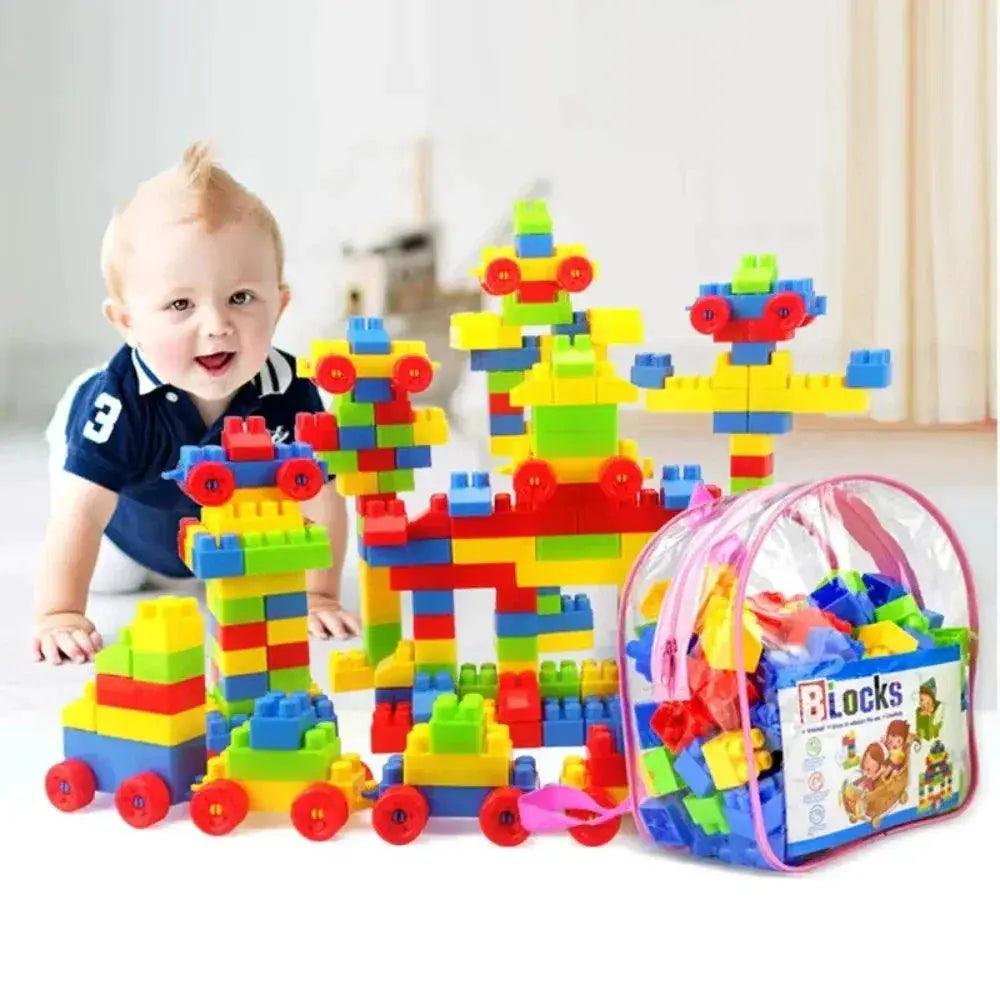  Educational Building Blocks For Kids Large Particle Set -  ToylandEU™