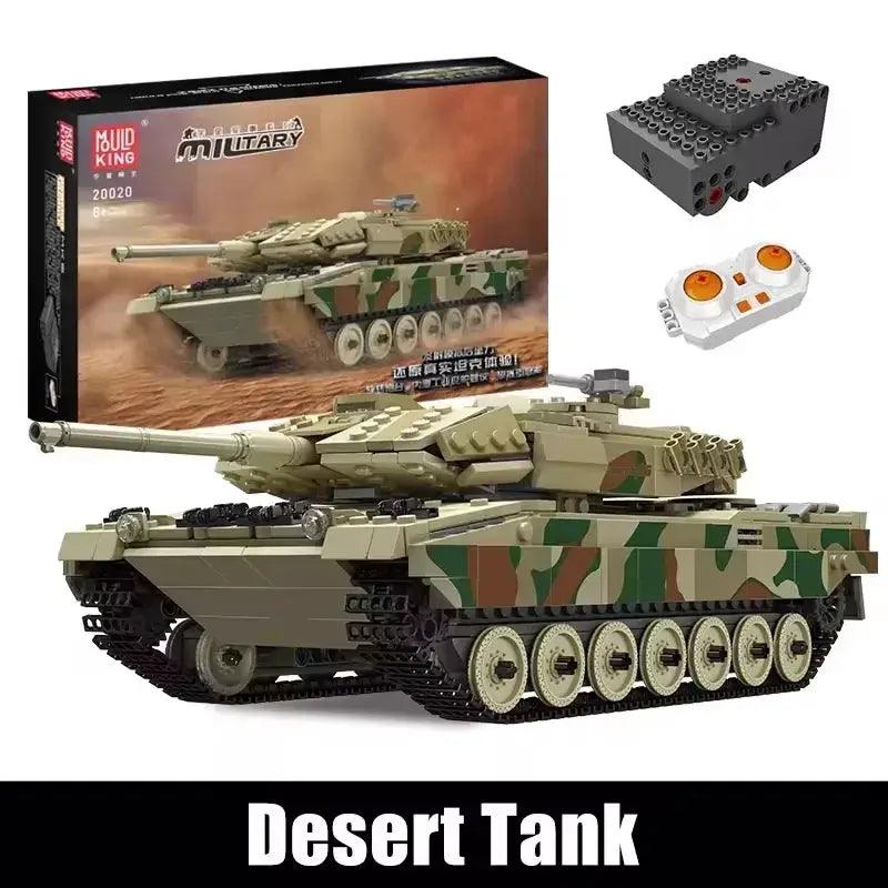 Leopard 2 Tank Building Blocks Set App Controlled Toy -  ToylandEU™