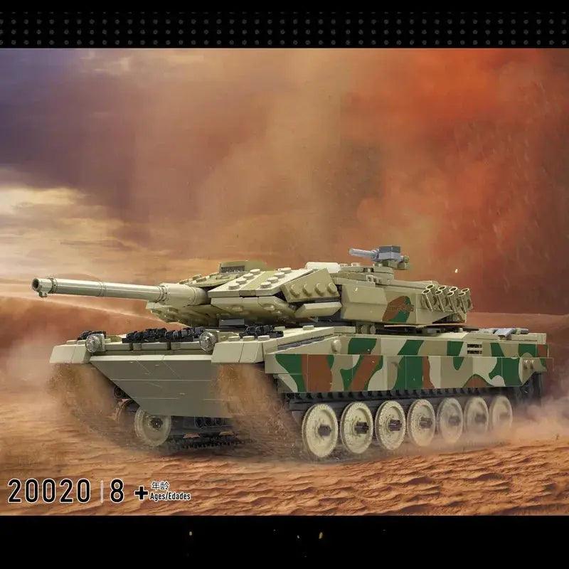 Leopard 2 Tank Building Blocks Set App Controlled Toy -  ToylandEU™