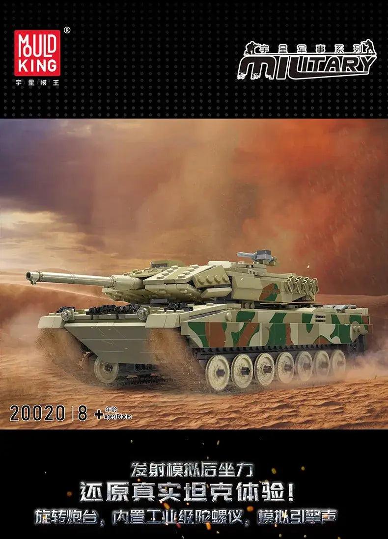  Leopard 2 Tank Building Blocks Set App Controlled Toy -  ToylandEU™