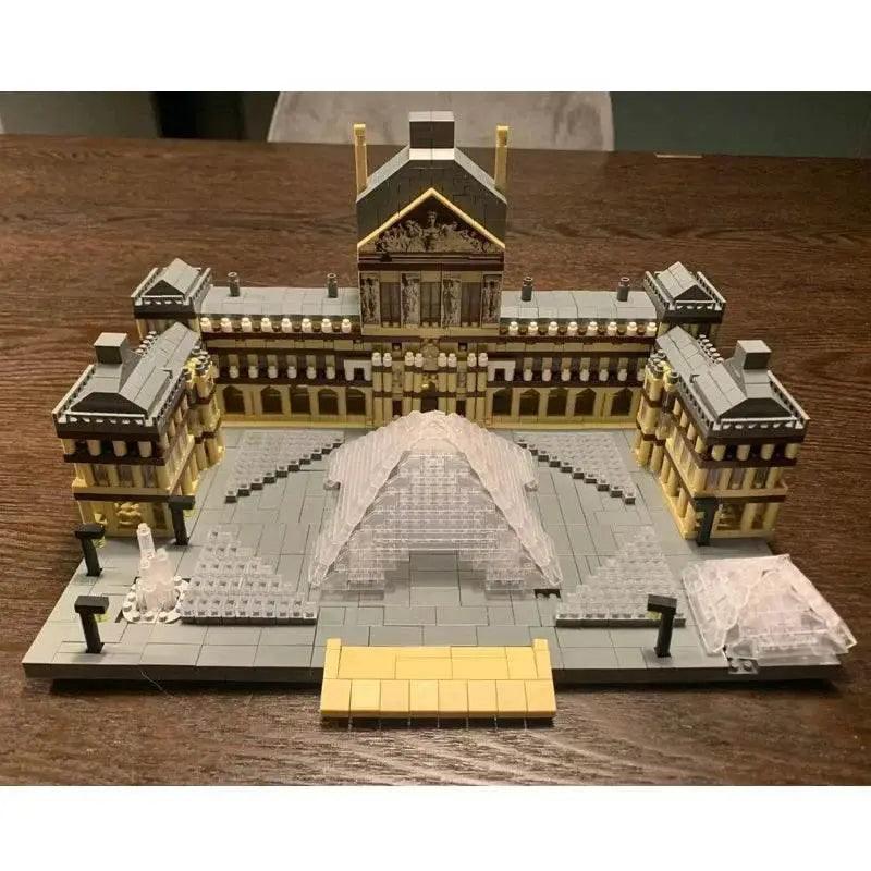  MOC 3377PCS Louvre Model Building Blocks Architectural Desktop Gifts -  ToylandEU™