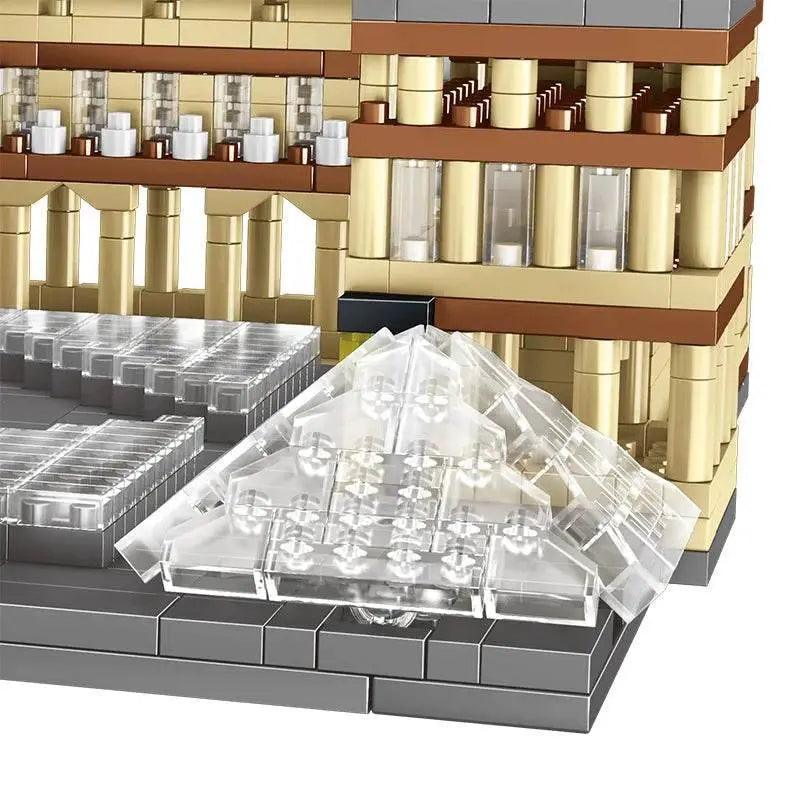  MOC 3377PCS Louvre Model Building Blocks Architectural Desktop Gifts -  ToylandEU™