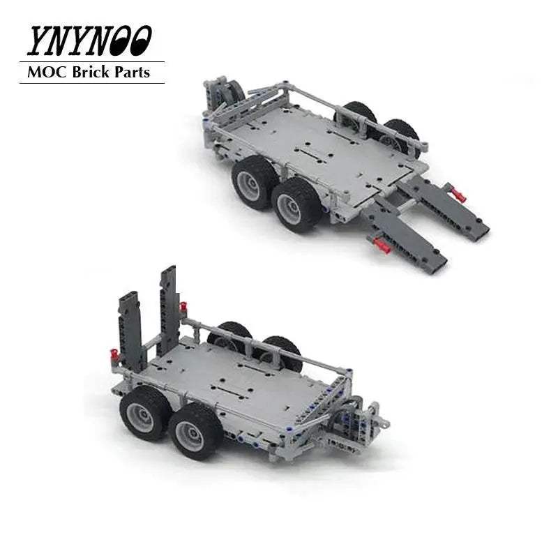  MOC New MOC Lower Loader Tailgate Trailer Building Blocks Model Building Bricks MOC -  ToylandEU™