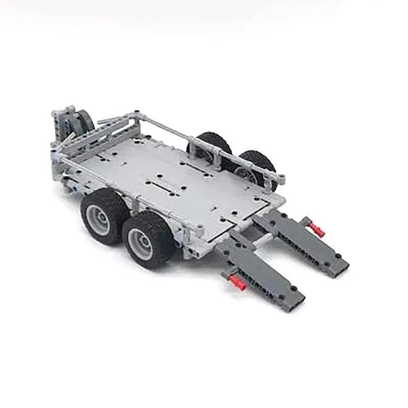  MOC New MOC Lower Loader Tailgate Trailer Building Blocks Model Building Bricks MOC -  ToylandEU™