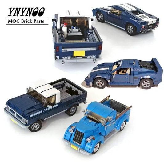  New MOC -10265 Cobra Roadster Building Block Bricks Set Building Bricks MOC -  ToylandEU™