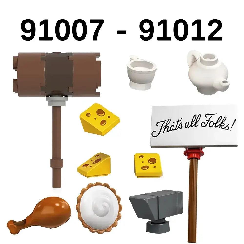  MOC Educational Building Blocks Action Figures Diorama Set -  ToylandEU™