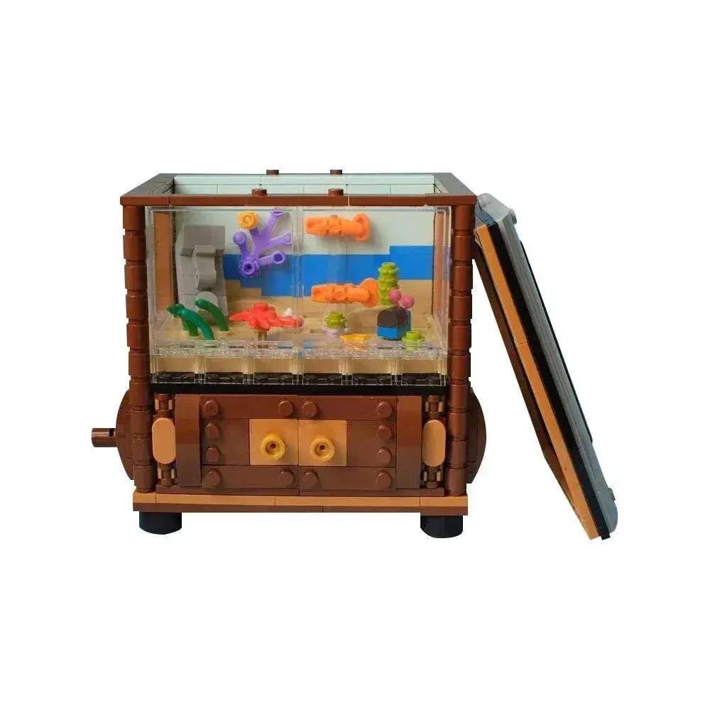  MOC MOC Animated Aquarium Model Building Blocks Creative Building Bricks MOC Gift -  ToylandEU™