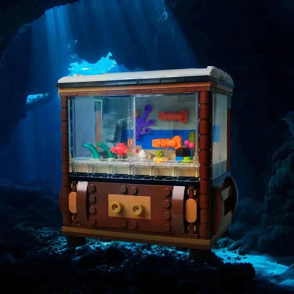  MOC MOC Animated Aquarium Model Building Blocks Creative Building Bricks MOC Gift -  ToylandEU™