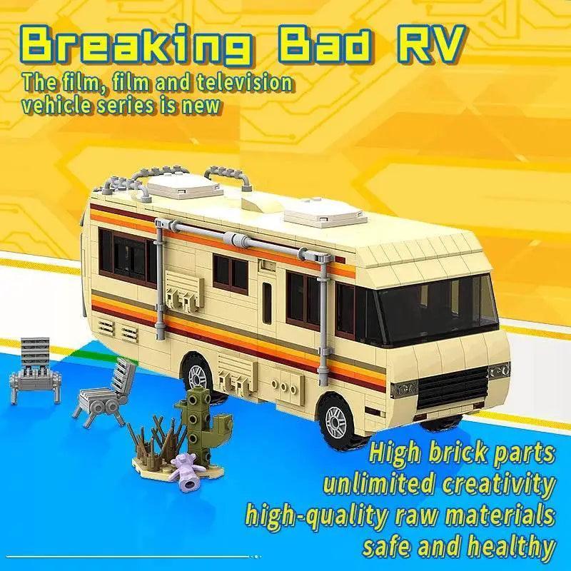  MOC MOC Breaking Bad RV Bus Building Blocks DIY Model Set -  ToylandEU™