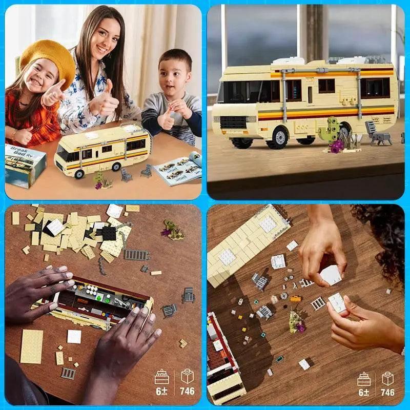 MOC MOC Breaking Bad RV Bus Building Blocks DIY Model Set -  ToylandEU™