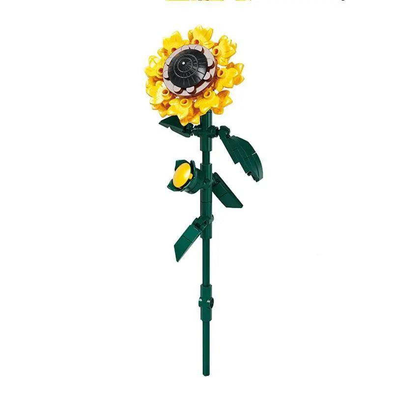  MOC Flower Model Building Blocks Toys DIY Educational Gift 3D -  ToylandEU™