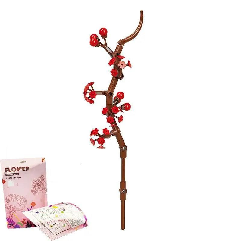  MOC Flower Model Building Blocks Toys DIY Educational Gift 3D -  ToylandEU™