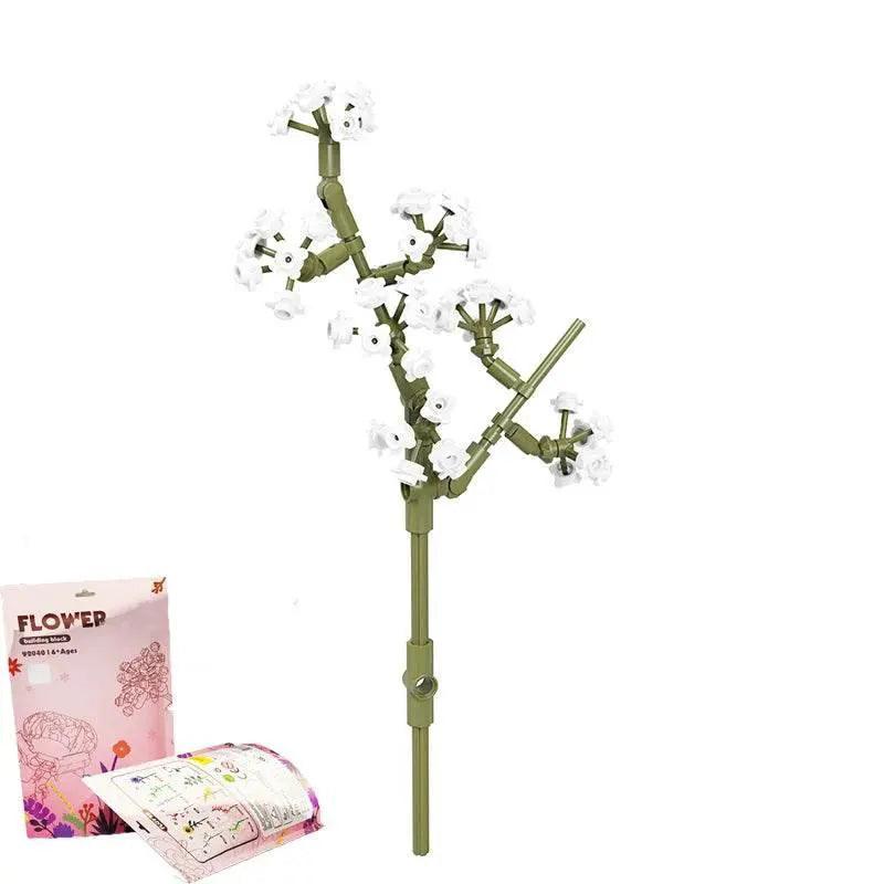  MOC Flower Model Building Blocks Toys DIY Educational Gift 3D -  ToylandEU™